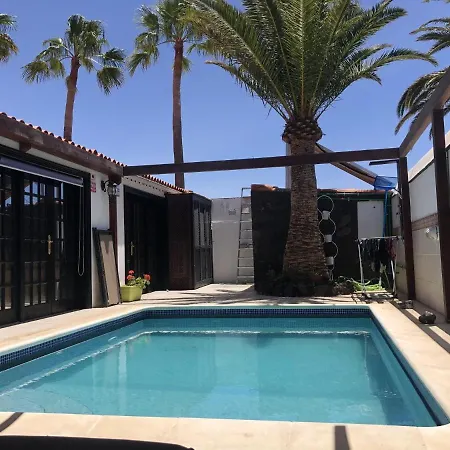 Atmospheric Bungalow On Golf De Sur With Swimming Pool *